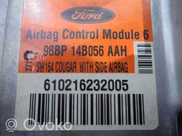 Ford Cougar Oro pagalvių valdymo blokas 98BP14B056AAH