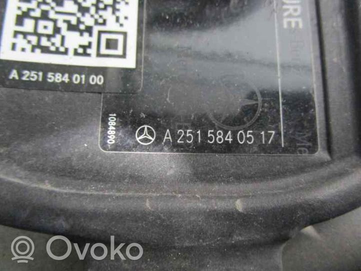 Mercedes-Benz R W251 Polttoainesäiliön täyttöaukon korkki A2516300167