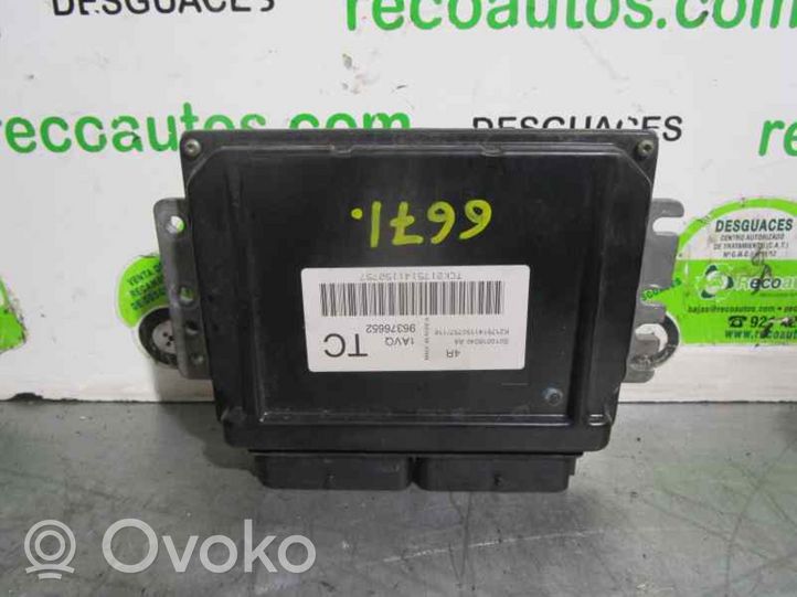 Daewoo Kalos Calculateur moteur ECU 96376652