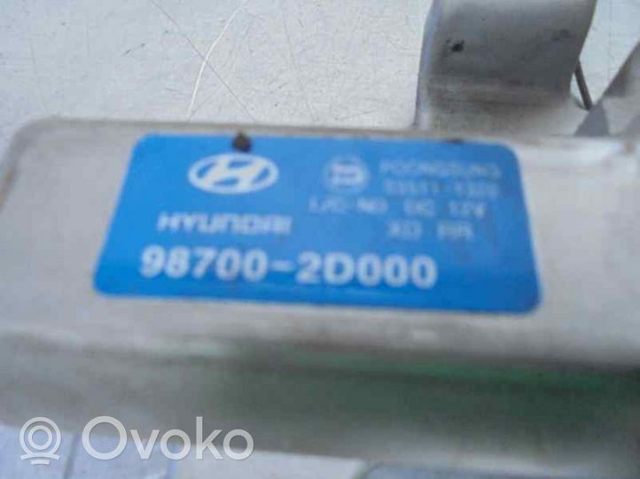 Hyundai Elantra Takalasinpyyhkimen moottori 987002D000