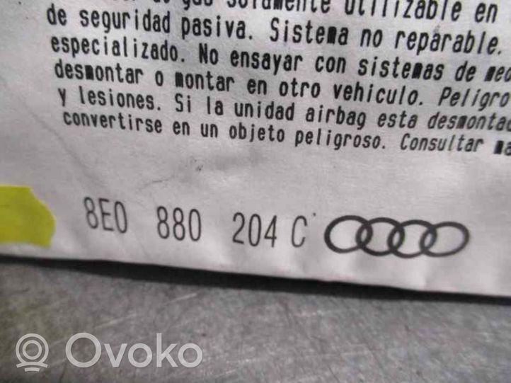 Audi A4 S4 B6 8E 8H Airbag de passager 8E0880204C