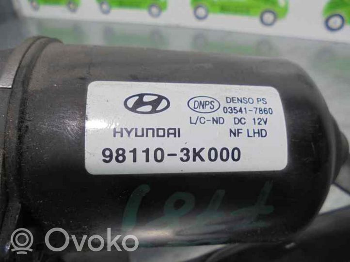 Hyundai Sonata Tringlerie et moteur d'essuie-glace avant 981103K000