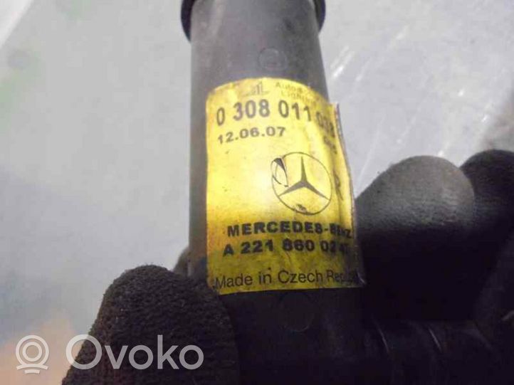 Mercedes-Benz S W221 Pompa spryskiwacza lampy przedniej A2218600247