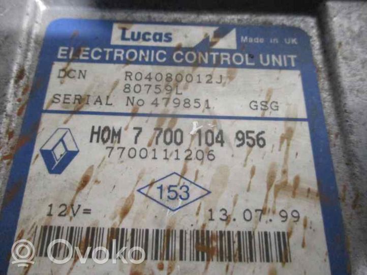 Renault Kangoo III Sterownik / Moduł ECU 7700104956