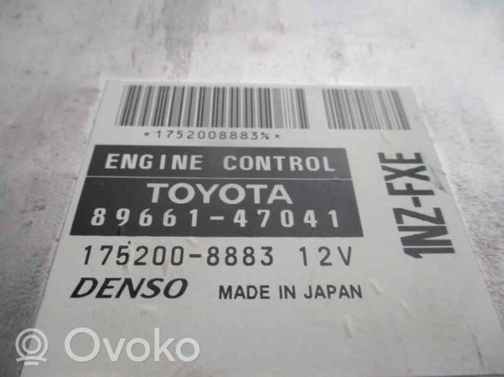 Toyota Prius (XW10) Sterownik / Moduł ECU 8966147041