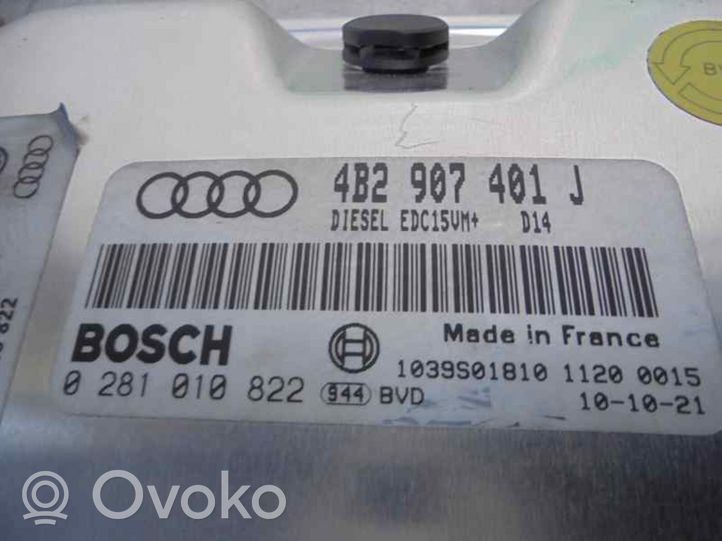 Audi A6 S6 C5 4B Calculateur moteur ECU 4B2907401J