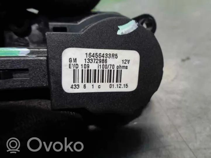 Opel Mokka X Sisälämmityksen ilmastoinnin korin kotelo 16456433