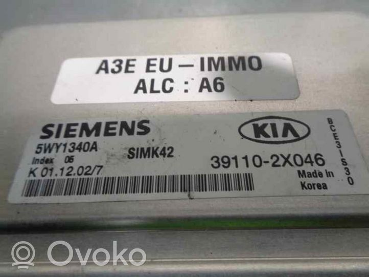 KIA Rio Calculateur moteur ECU 391102X046