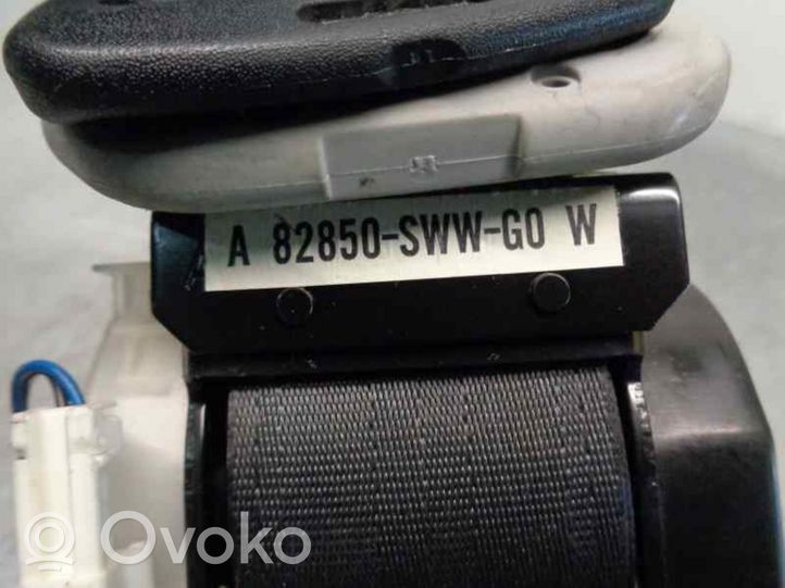 Honda CR-V Pas bezpieczeństwa fotela tylnego 82850SWWG0