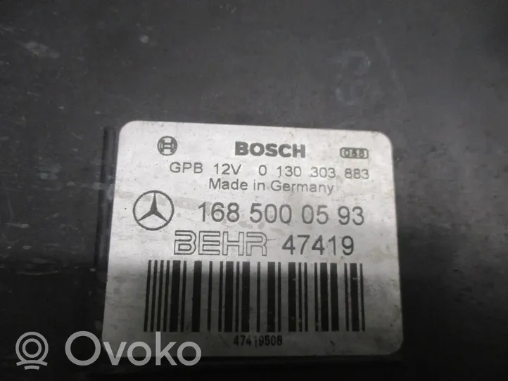 Mercedes-Benz A W168 Elektryczny wentylator chłodnicy A1685000593