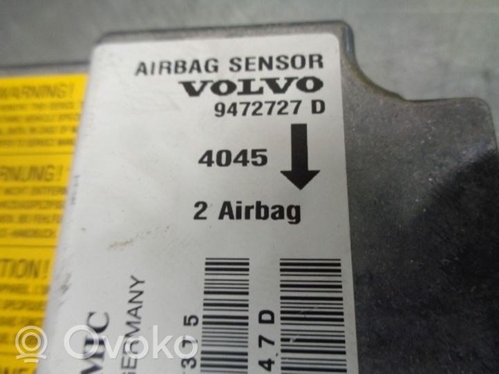 Volvo 850 Module de contrôle airbag 9472727