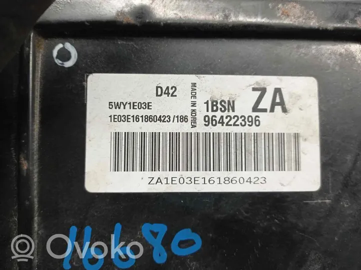 Chevrolet Lacetti Calculateur moteur ECU 96422396