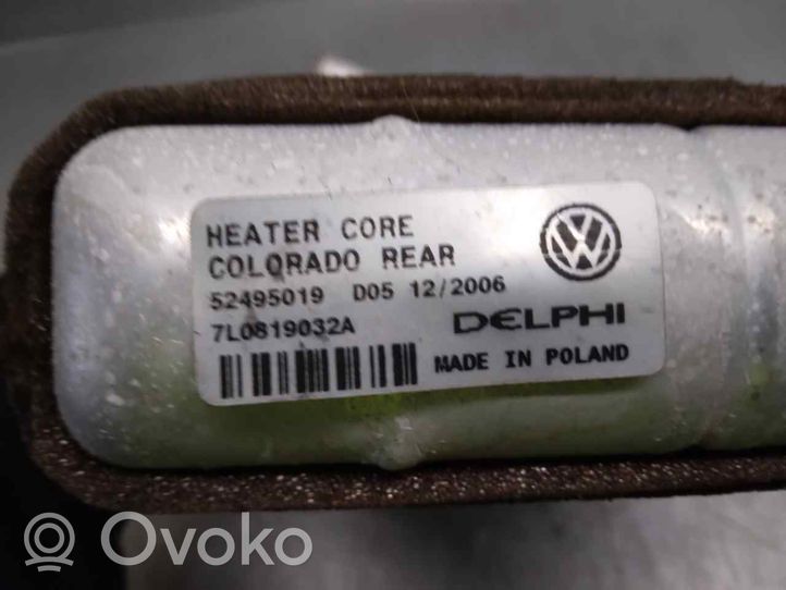 Audi Q7 4M Pečiuko radiatorius 7L0819032A