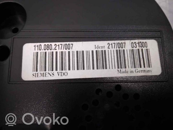 Volkswagen Touran I Tachimetro (quadro strumenti) 1T0920860C