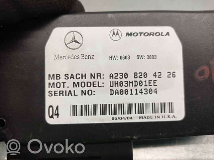Mercedes-Benz ML W163 Muut ohjainlaitteet/moduulit A2308204226