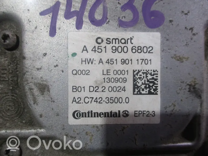 Smart ForTwo II Silnik / Komplet EM0003