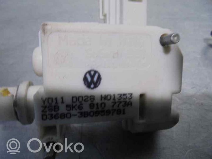 Volkswagen Golf VI Polttoainetankin korkin lukon moottori 5K6810773A