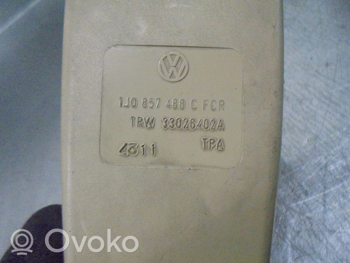 Volkswagen Bora Boucle de ceinture de sécurité avant 1J0857488C