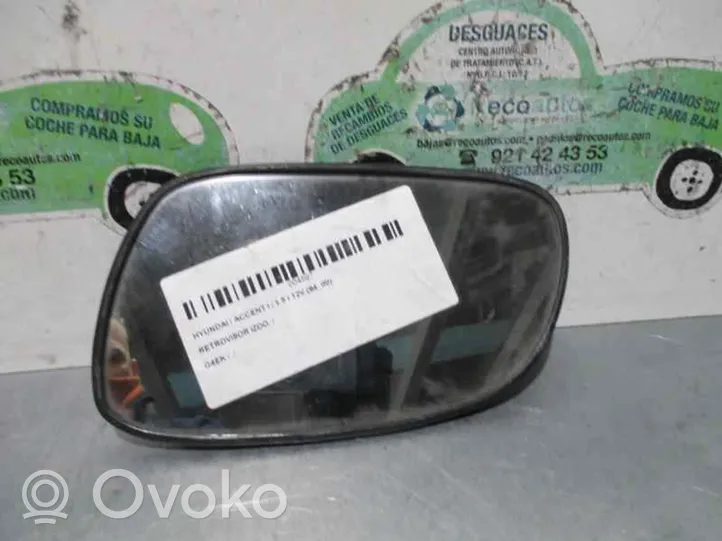 Hyundai Accent Verre de rétroviseur latéral 8760722101