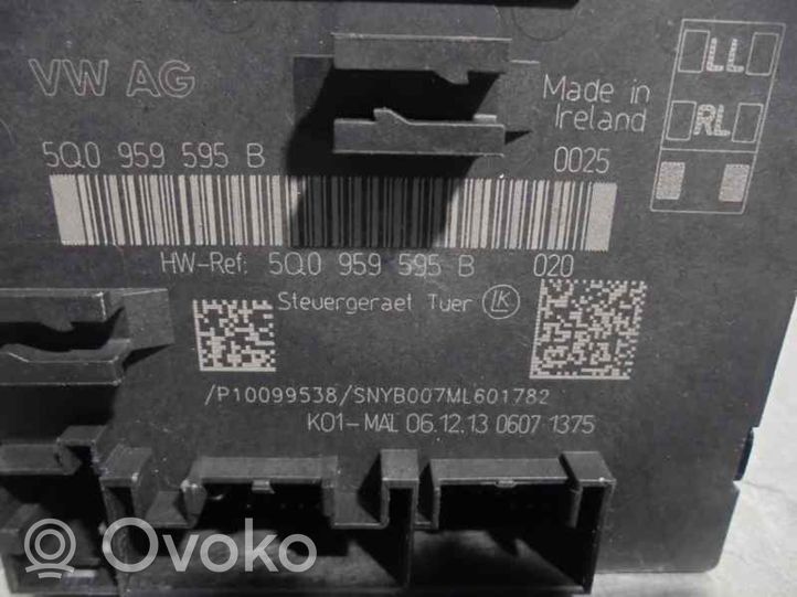 Audi A3 S3 8V Centralina/modulo chiusura centralizzata portiere 