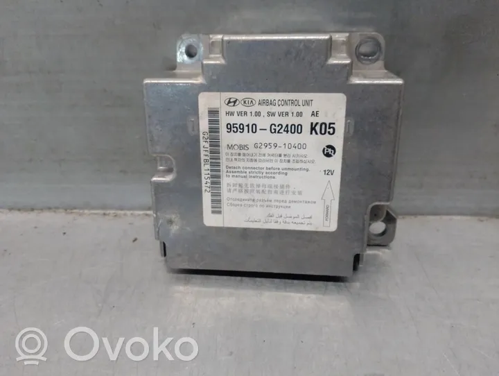 Hyundai Ioniq Airbag control unit/module 95910G2400