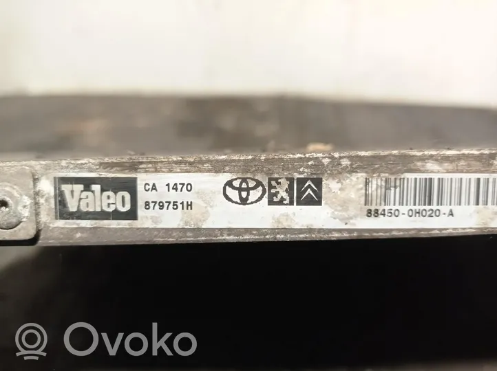 Toyota Aygo AB10 Skraplacz / Chłodnica klimatyzacji 884500H020A