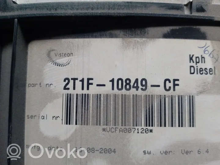 Ford Connect Nopeusmittari (mittaristo) 2T1F10849CF