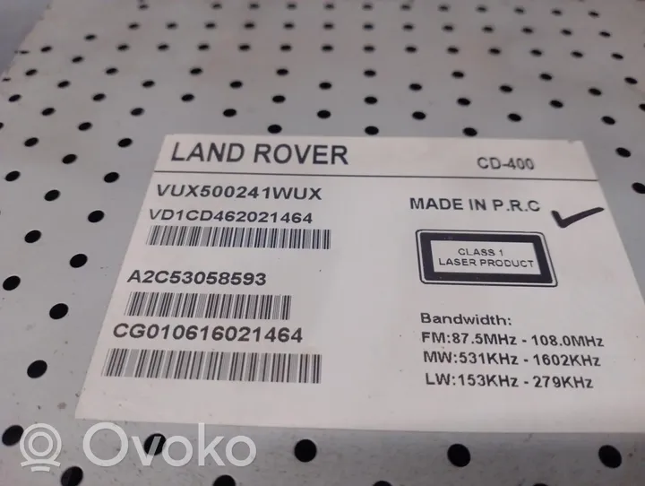 Land Rover Discovery 3 - LR3 Радио/ проигрыватель CD/DVD / навигация VUX500241WUX