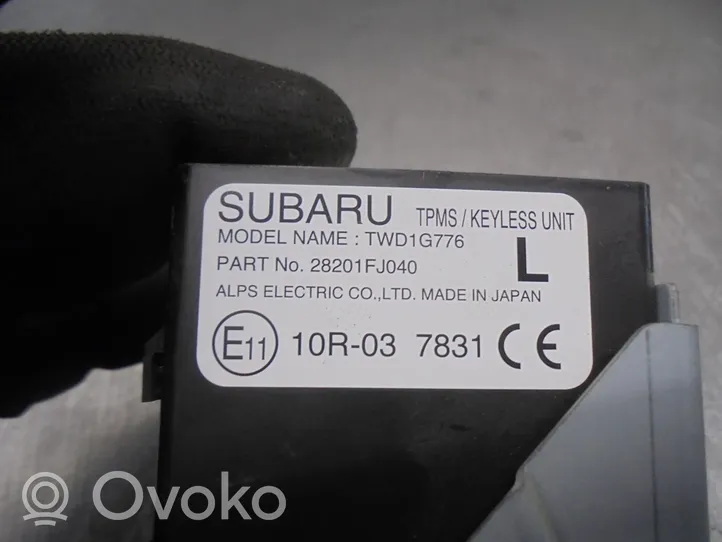 Subaru XV I Muut ohjainlaitteet/moduulit 28201FJ040
