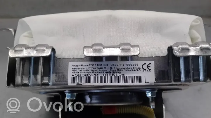 Citroen C1 Poduszka powietrzna Airbag pasażera 0589P1000286