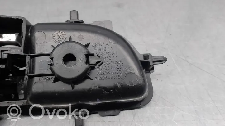 Citroen C1 Klamka wewnętrzna drzwi tylnych 692060D271