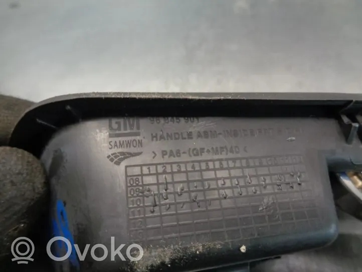 Chevrolet Cruze Klamka wewnętrzna drzwi przednich 96845901