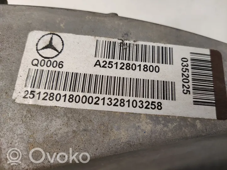 Mercedes-Benz GL X166 Pavarų dėžės reduktorius (razdatkė) A2512801800