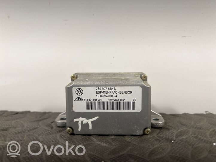 Audi TT Mk1 Sensore di imbardata accelerazione ESP 7E0907652A