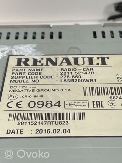 Renault Trafic III (X82) Radio / CD/DVD atskaņotājs / navigācija 281152147R
