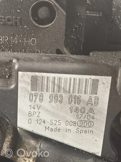 Audi A6 S6 C5 4B Ģenerators 078903016AB