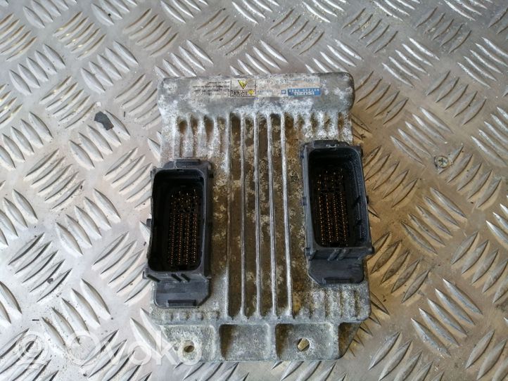 Opel Meriva A Sterownik / Moduł ECU 8973509487