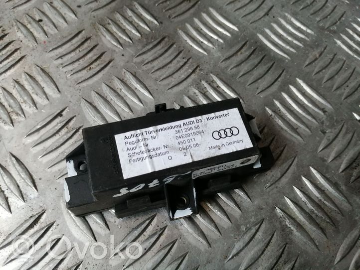 Audi A8 S8 D3 4E Unité de commande module de porte 04E0919064