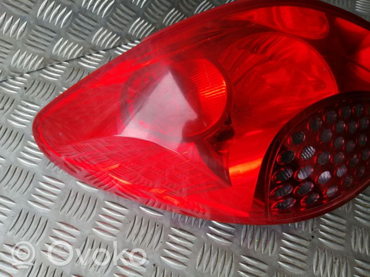 Peugeot 207 Lampa tylna 9649986680