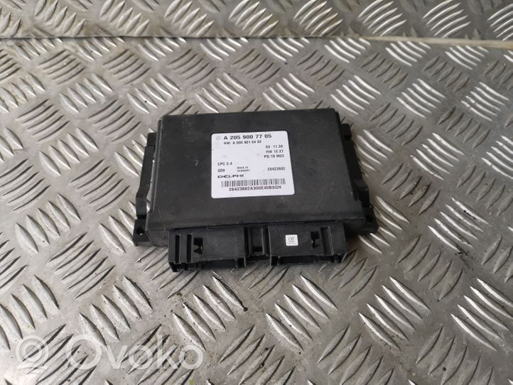 Mercedes-Benz C W205 Muut ohjainlaitteet/moduulit A2059007705