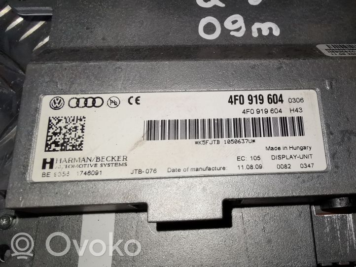 Audi Q5 SQ5 Экран/ дисплей / маленький экран 4F0919604