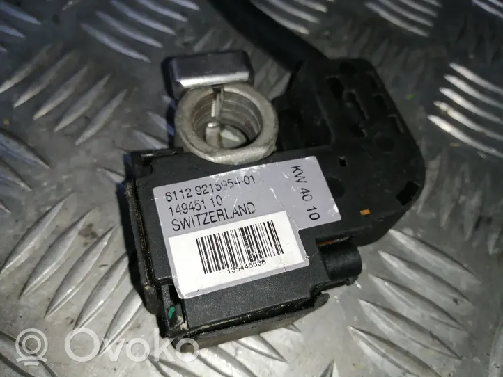 BMW X5 E70 Cable negativo de tierra (batería) 9215954