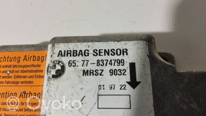 BMW 3 E36 Module de contrôle airbag 65778374799