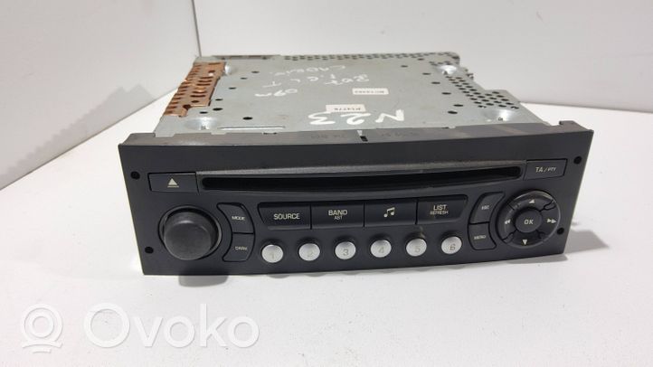 Peugeot 207 CC Unité principale radio / CD / DVD / GPS 96643699XT