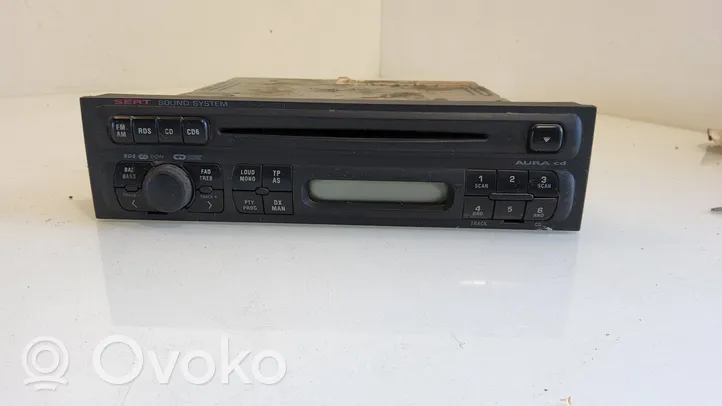 Seat Toledo II (1M) Radio/CD/DVD/GPS-pääyksikkö 1M0035186K