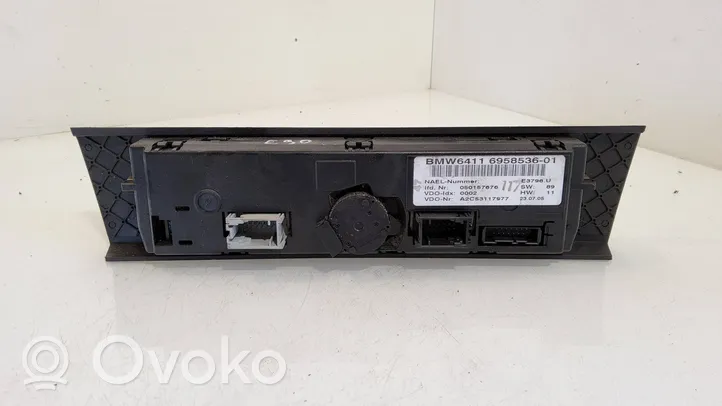 BMW 3 E90 E91 Console centrale, commande chauffage/clim 6958536