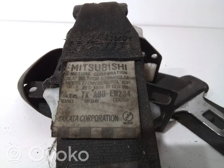 Mitsubishi Pajero Cintura di sicurezza posteriore TKAB0EN234