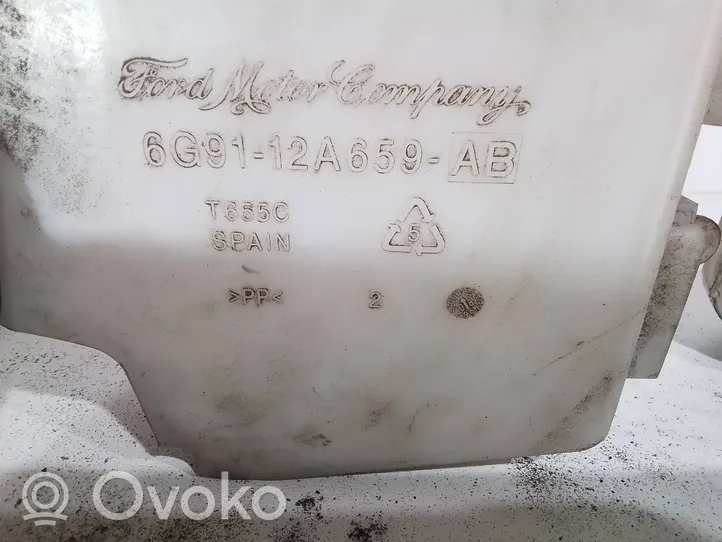 Ford Mondeo MK IV Windshield washer fluid reservoir/tank 6G9112A659AB