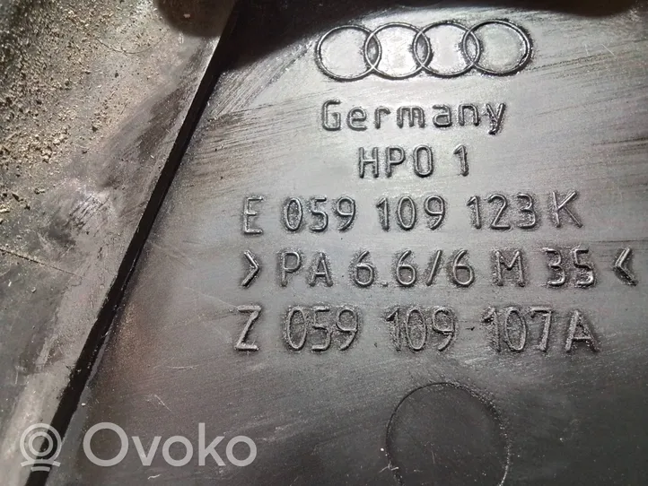 Audi A4 S4 B6 8E 8H Cache carter courroie de distribution 059109107A