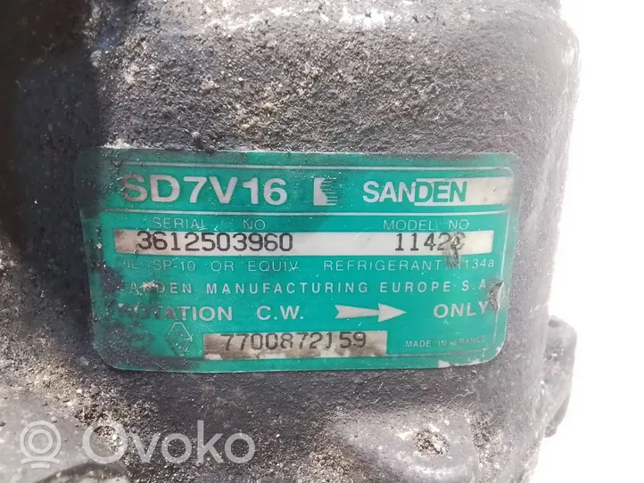 Volvo S40, V40 Kompresor / Sprężarka klimatyzacji A/C 7700872159